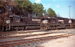 NS 8732 & 4638 sit in Glenwood Yard